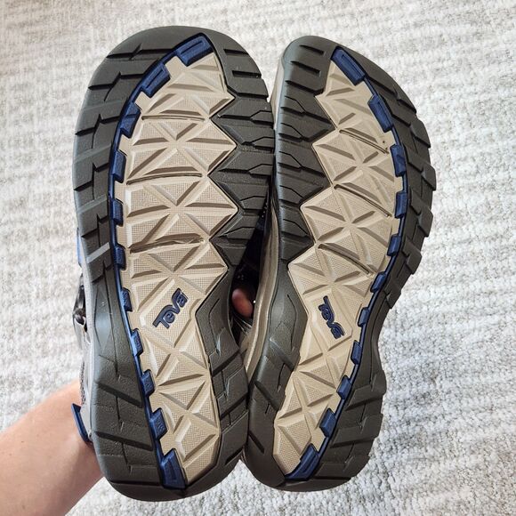 Teva men\'s Omnium 2 Water Hiking Sandals gray blue size 8 NWOT/Box main image 4
